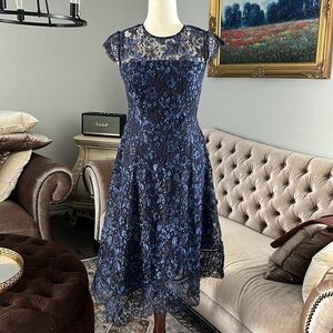 Blue Lace Dress